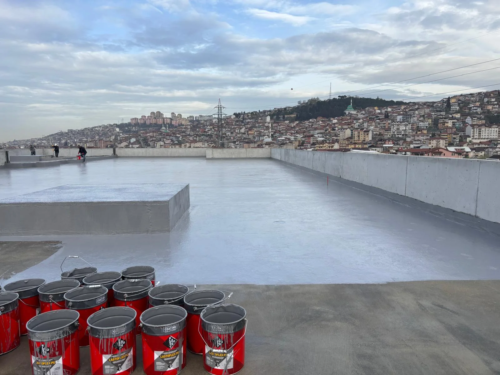 Seymen Koleji Temel, Perde ve Teras Yalıtımı